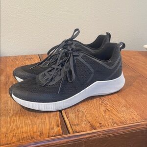 Dansko Women's Black Athletic Shoes with Grey Soles